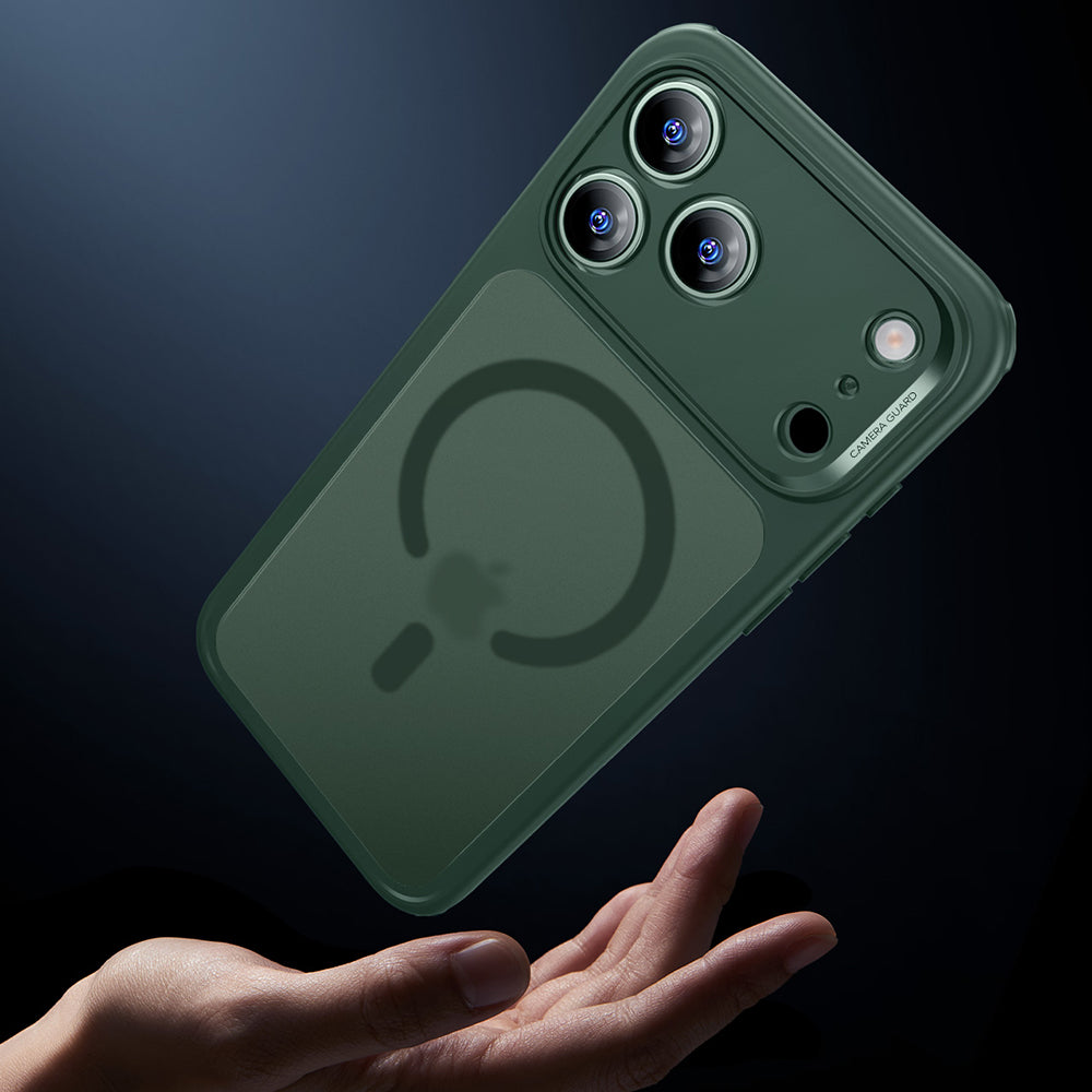 Калъф MagSafe за Apple iPhone 17 Pro, ESR, Classic Hybrid, Сатенено зелен