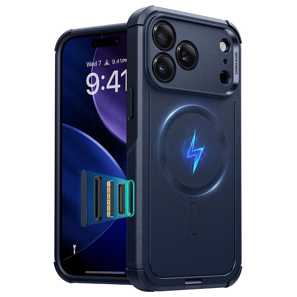 Калъф MagSafe за Apple iPhone 17 Pro, ESR, Cyber, Син