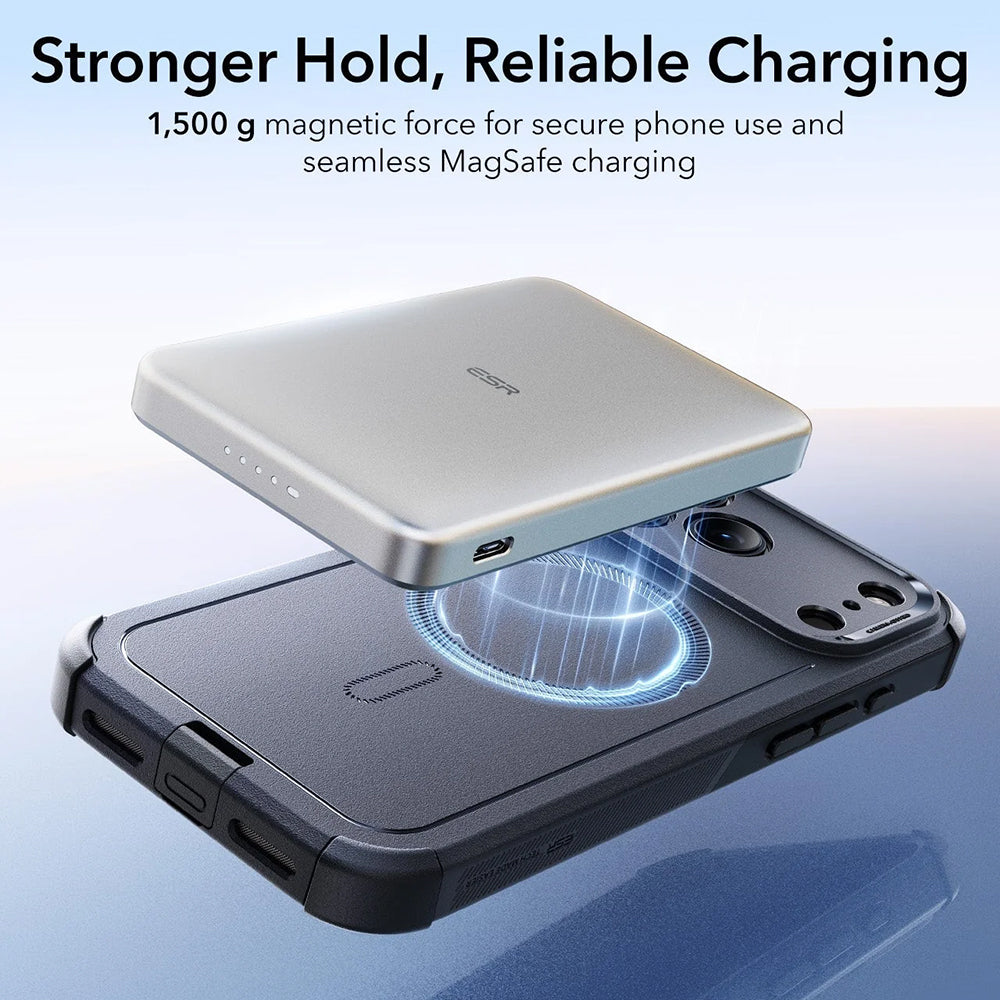 Калъф MagSafe за Apple iPhone 17 Pro, ESR, Cyber, Черен