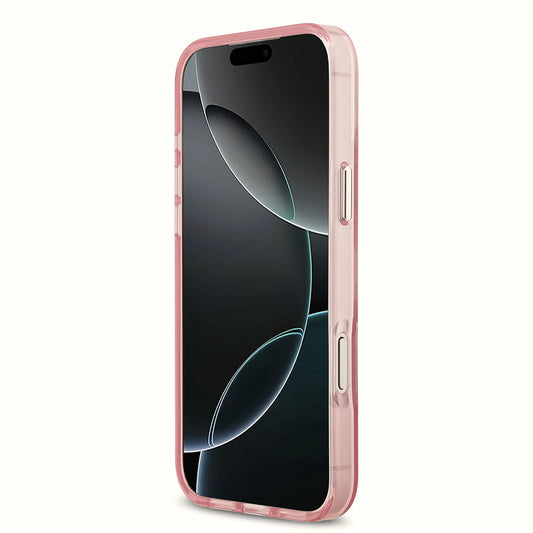 Калъф MagSafe за Apple iPhone 17 Pro, Karl Lagerfeld, IML Sketch Logo Choupette, Розов