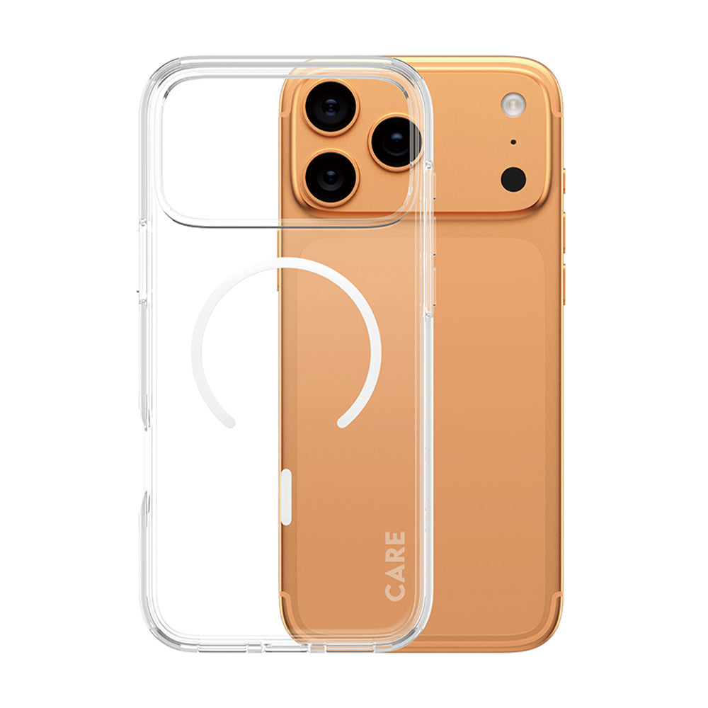 Калъф MagSafe за Apple iPhone 17 Pro Max, PanzerGlass, Care Urban Explorer, Прозрачен Бял