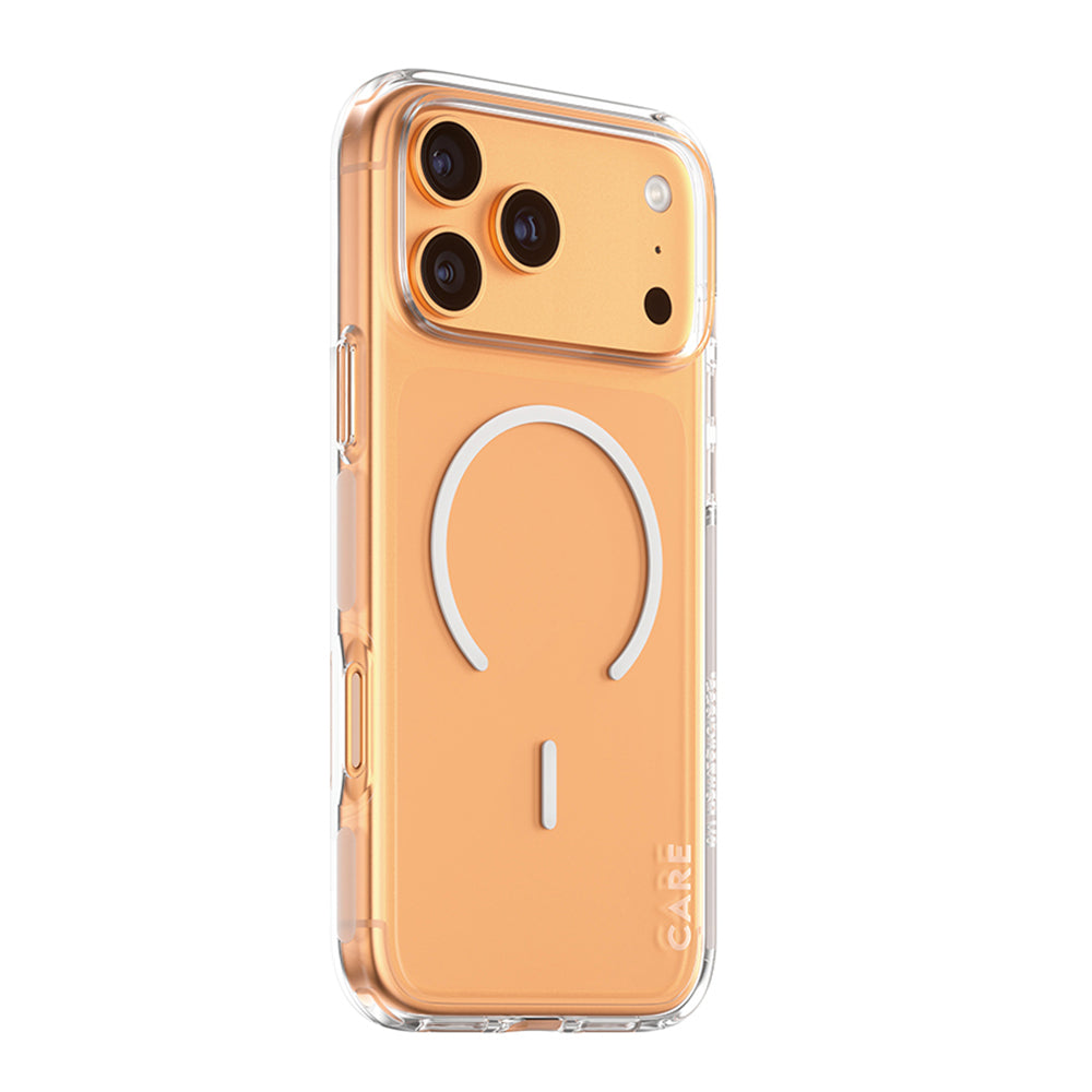 Калъф MagSafe за Apple iPhone 17 Pro Max, PanzerGlass, Care Urban Explorer, Прозрачен Бял