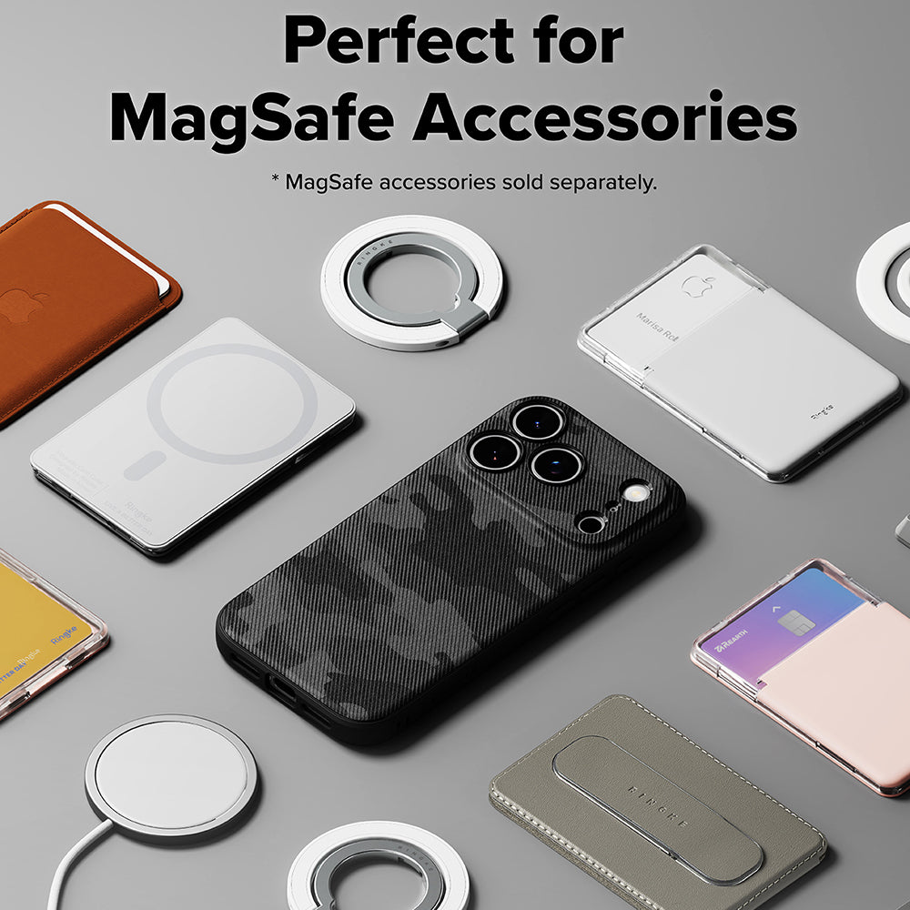 Калъф MagSafe за Apple iPhone 17 Pro Max, Ringke, Onyx, Камуфлаж