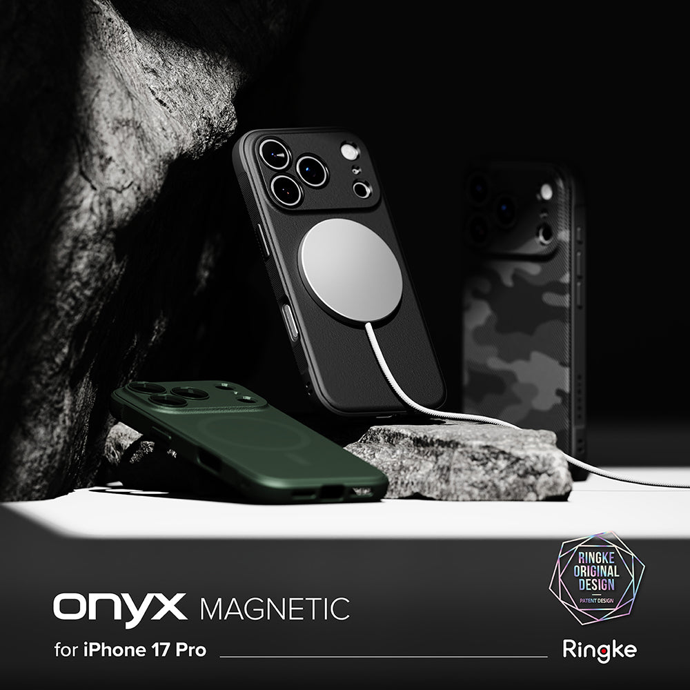 Калъф MagSafe за Apple iPhone 17 Pro Max, Ringke, Onyx, Тъмнозелен
