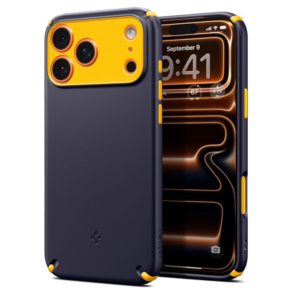 Husa MagSafe за Apple iPhone 17 Pro Max, Spigen, Caseology Nano Pop Hybrid, Mov ACS11147