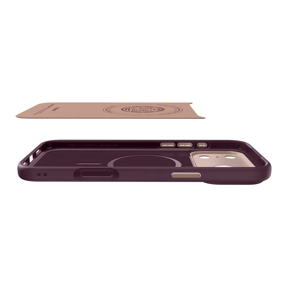 Калъф MagSafe за Apple iPhone 17 Pro Max, Spigen, Caseology Nano Pop, Вишнев ACS10261