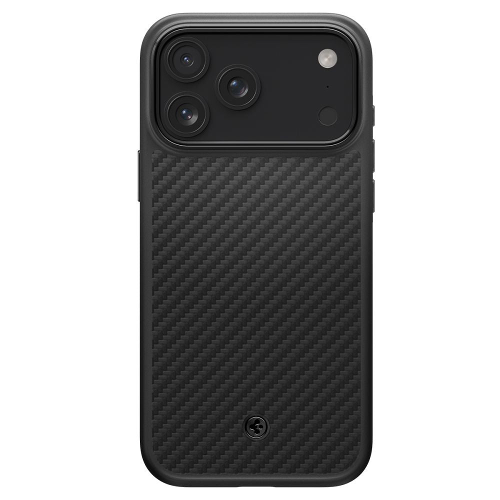 Калъф MagSafe за Apple iPhone 17 Pro Max, Spigen, Enzo Aramid T, Черен ACS09906
