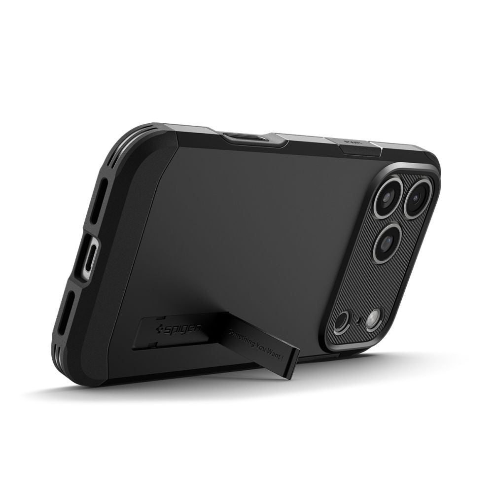 Калъф MagSafe за Apple iPhone 17 Pro Max, Spigen, Tough Armor T, Черен ACS10297
