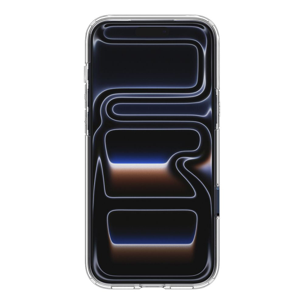 Калъф MagSafe за Apple iPhone 17 Pro Max, Spigen, Ultra Hybrid, Прозрачен тъмносин ACS11108