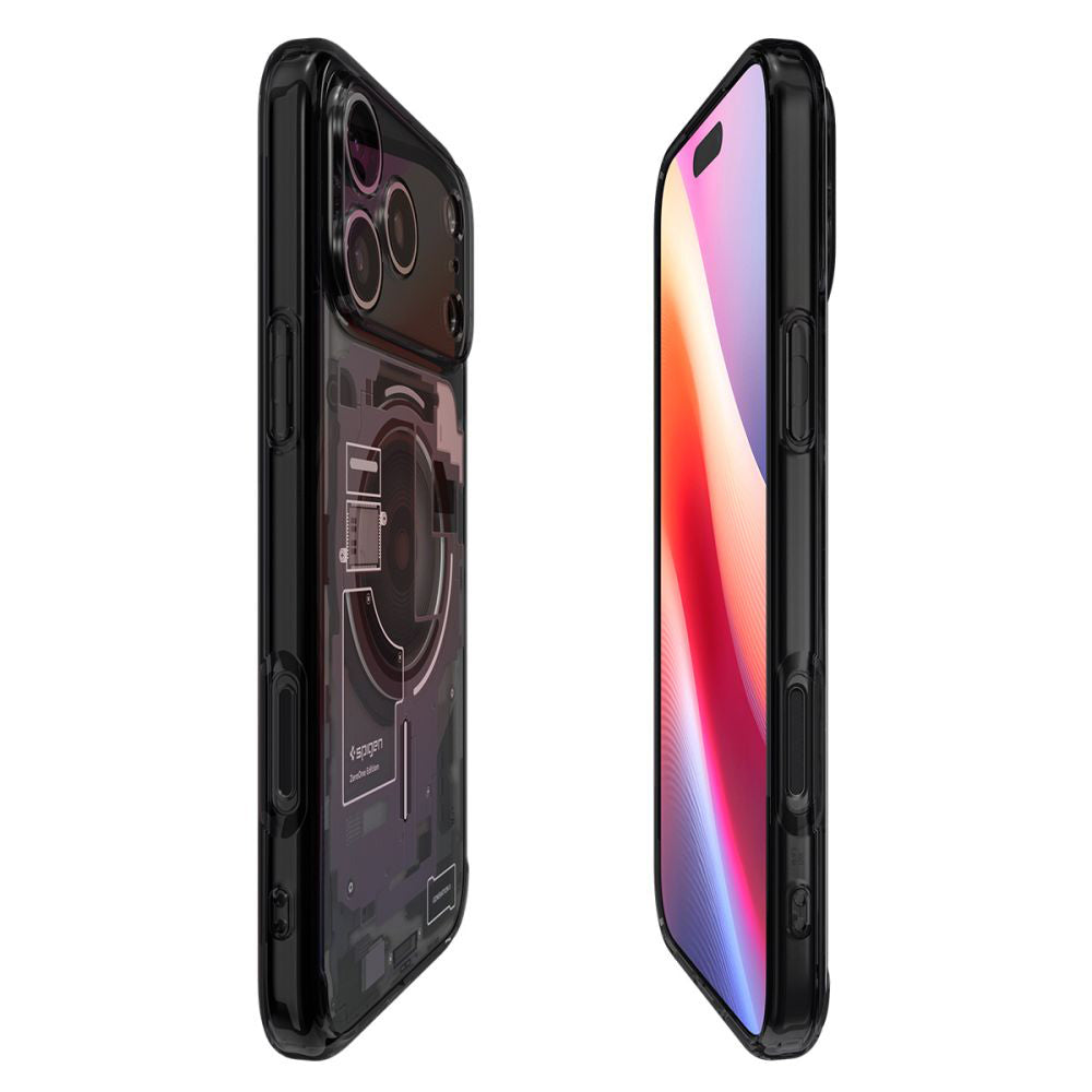 Калъф MagSafe за Apple iPhone 17 Pro Max, Spigen, Ultra Hybrid Zero One, Черен ACS10289