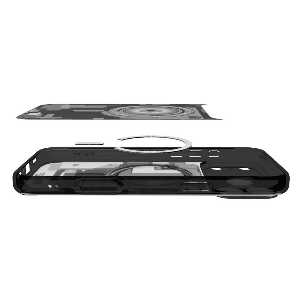 Калъф MagSafe за Apple iPhone 17 Pro Max, Spigen, Ultra Hybrid Zero One, Черен ACS10289