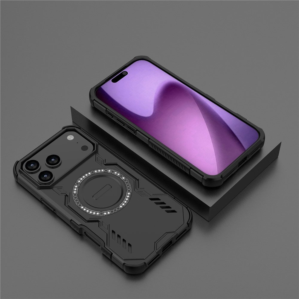 Калъф MagSafe за Apple iPhone 17 Pro Max, Techsuit, ArmorMag, Черен