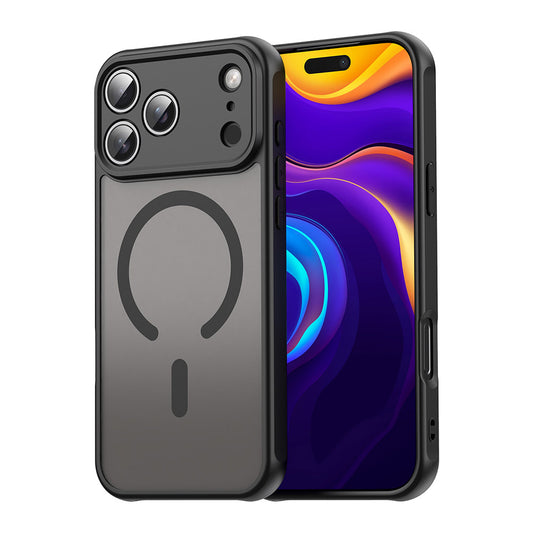 Калъф MagSafe за Apple iPhone 17 Pro Max, Techsuit, HaloFrost II, Черен