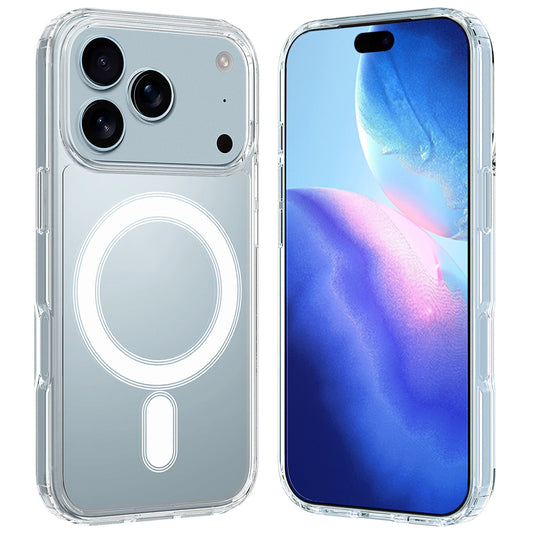 Калъф MagSafe за Apple iPhone 17 Pro Max, Techsuit, Pro, Прозрачен