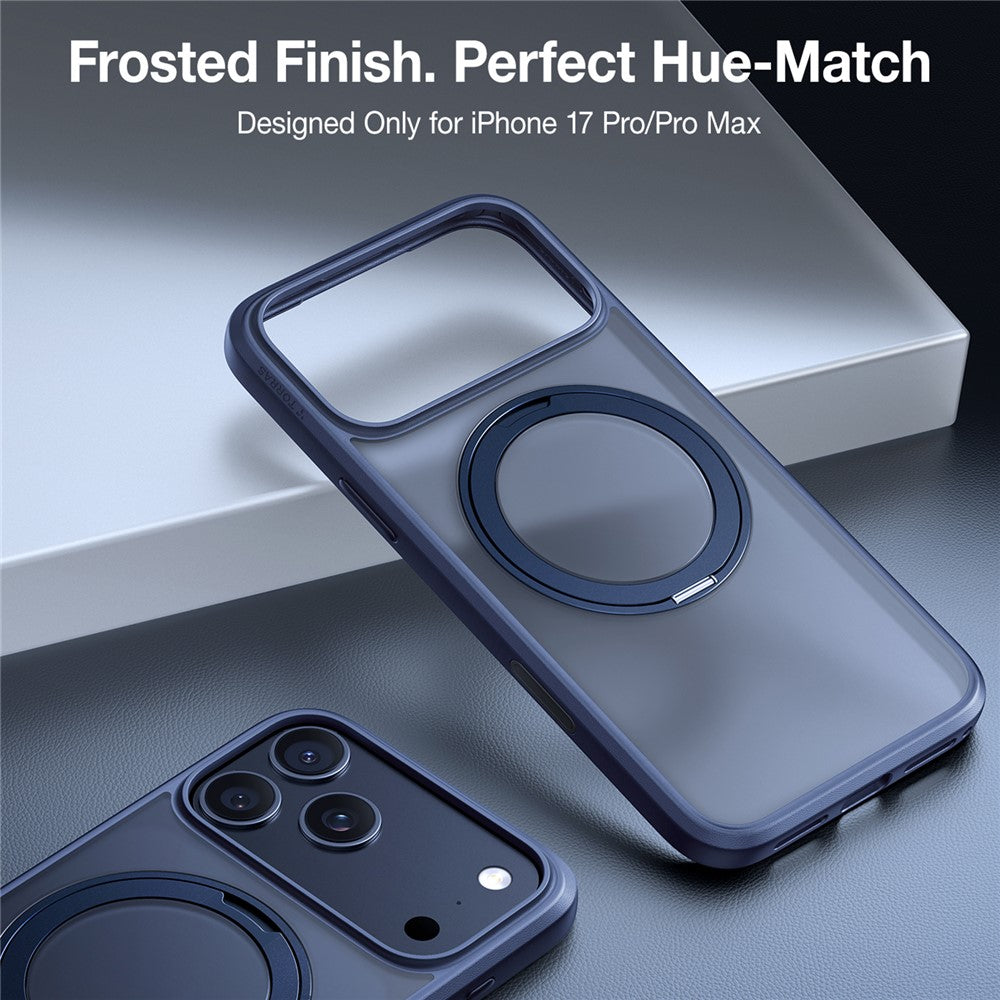 MagSafe Case for Apple iPhone 17 Pro Max, Torras, Ostand Pro, Navy Blue