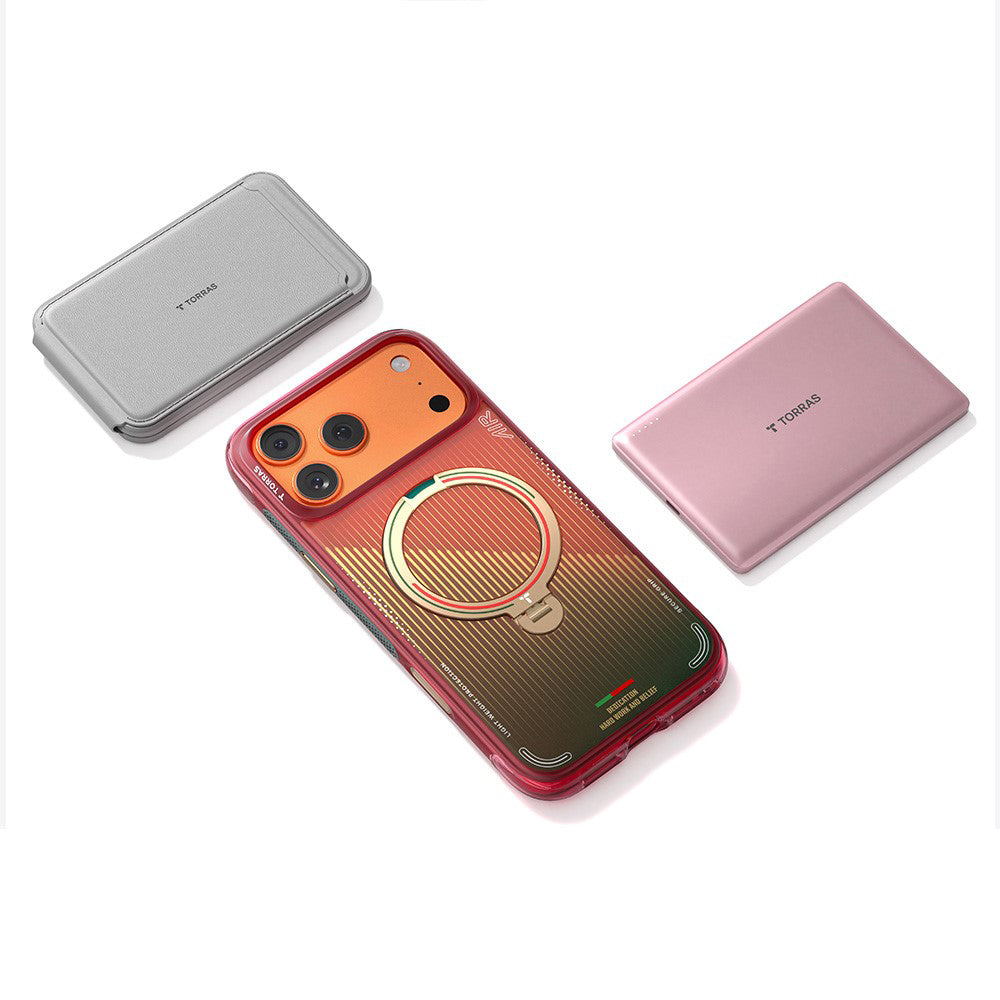 Калъф MagSafe за Apple iPhone 17 Pro Max, Torras, Ostand Q3 Air, Glory Slash