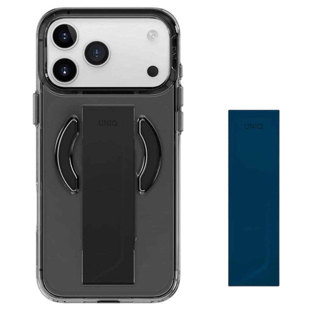Калъф MagSafe за Apple iPhone 17 Pro Max, UNIQ, Heldro Air MagClick, Черен