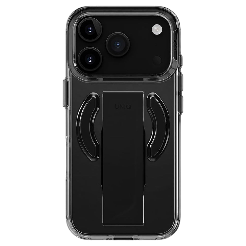 Калъф MagSafe за Apple iPhone 17 Pro Max, UNIQ, Heldro Air MagClick, Черен