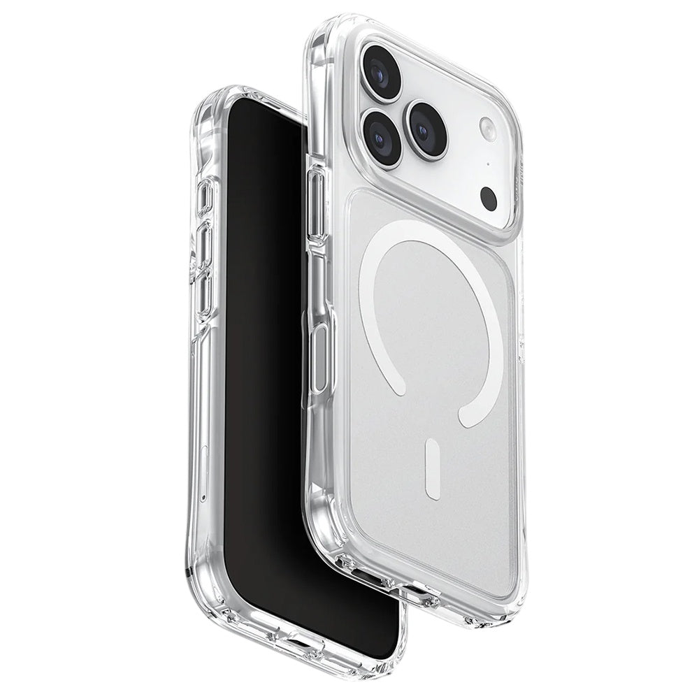 Калъф MagSafe за Apple iPhone 17 Pro Max, UNIQ, LifePro Xtreme MagClick, Прозрачен