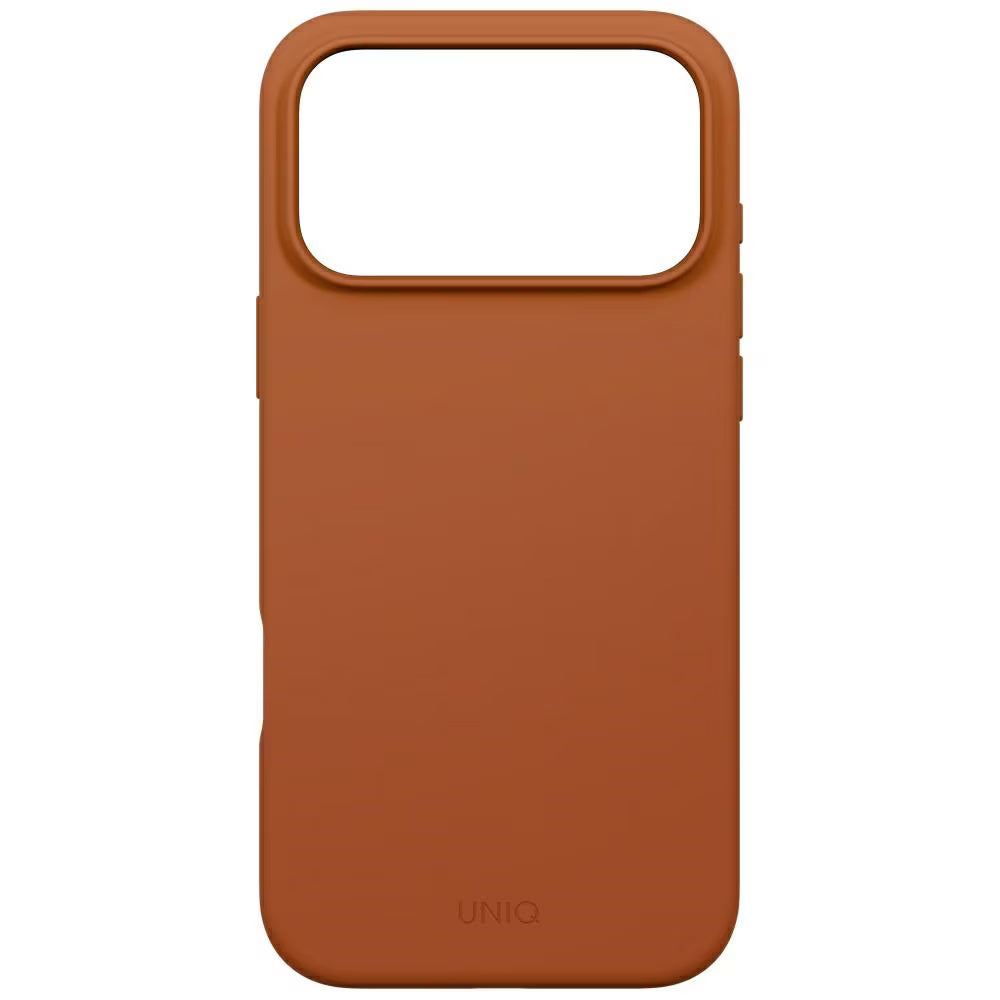 Калъф MagSafe за Apple iPhone 17 Pro Max, UNIQ, Lino MagClick, Тъмно оранжев