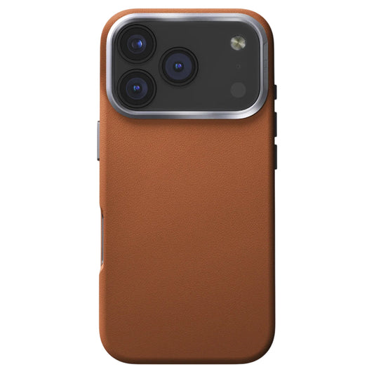 Калъф MagSafe за Apple iPhone 17 Pro Max, UNIQ, Lyden Leatherette, Кафяв