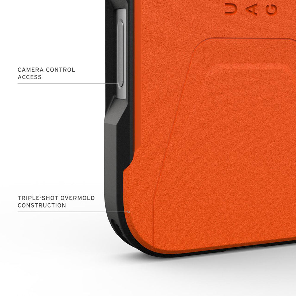 MagSafe Case for Apple iPhone 17 Pro Max, Urban Armor Gear, Civilian LT, Orange