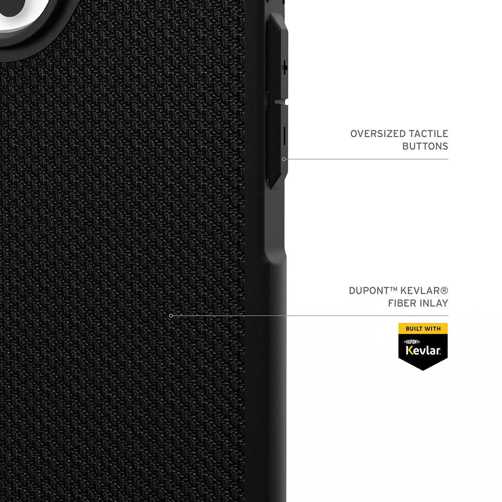MagSafe Case for Apple iPhone 17 Pro Max, Urban Armor Gear, Metropolis LT Kevlar, Black
