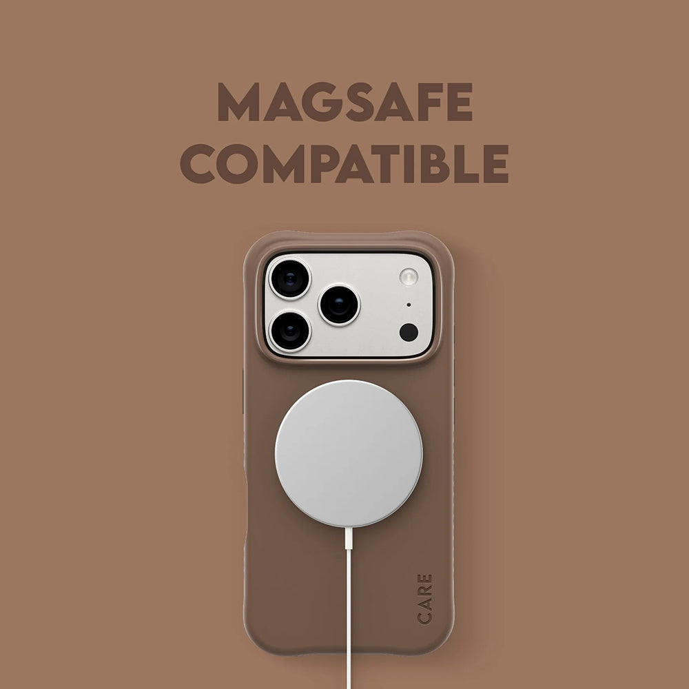 Калъф MagSafe за Apple iPhone 17 Pro, PanzerGlass, Care Fashionable, Кафяв