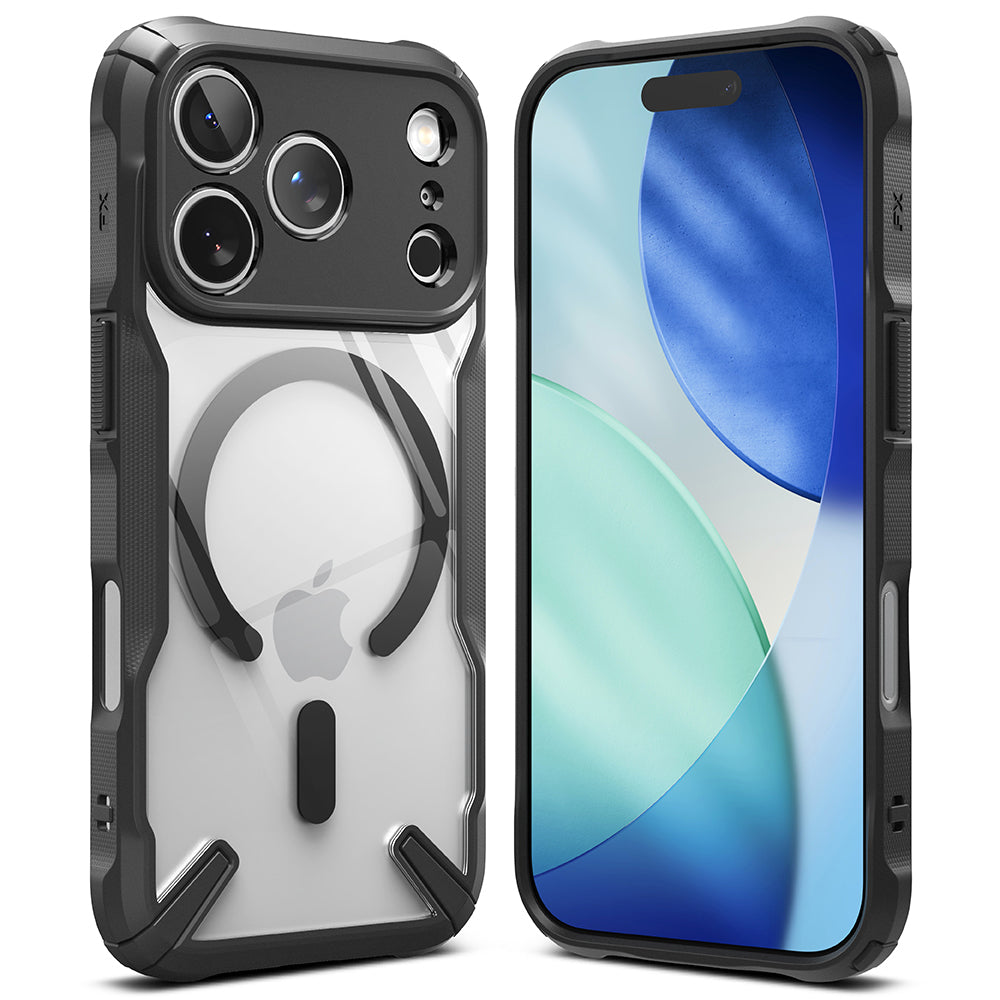 Калъф MagSafe за Apple iPhone 17 Pro, Ringke, Fusion X, Черен