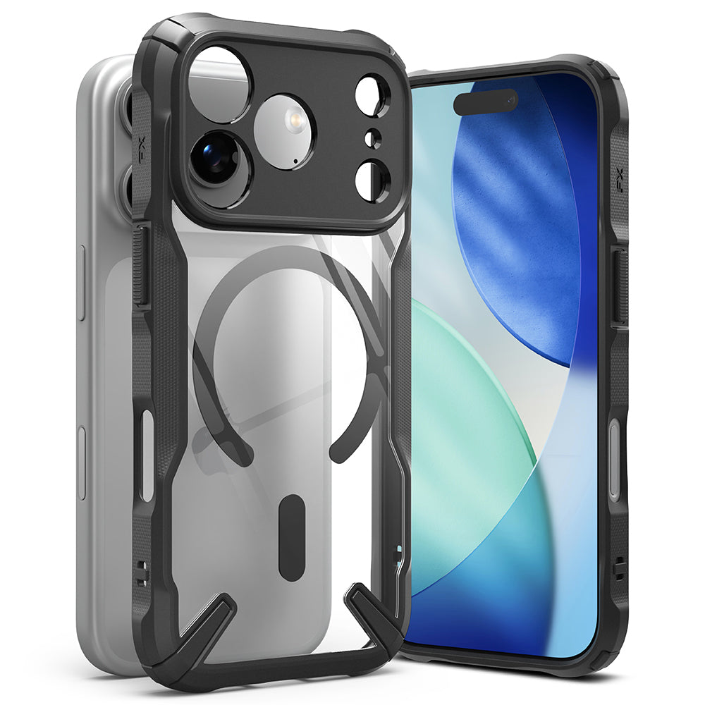 Калъф MagSafe за Apple iPhone 17 Pro, Ringke, Fusion X, Черен