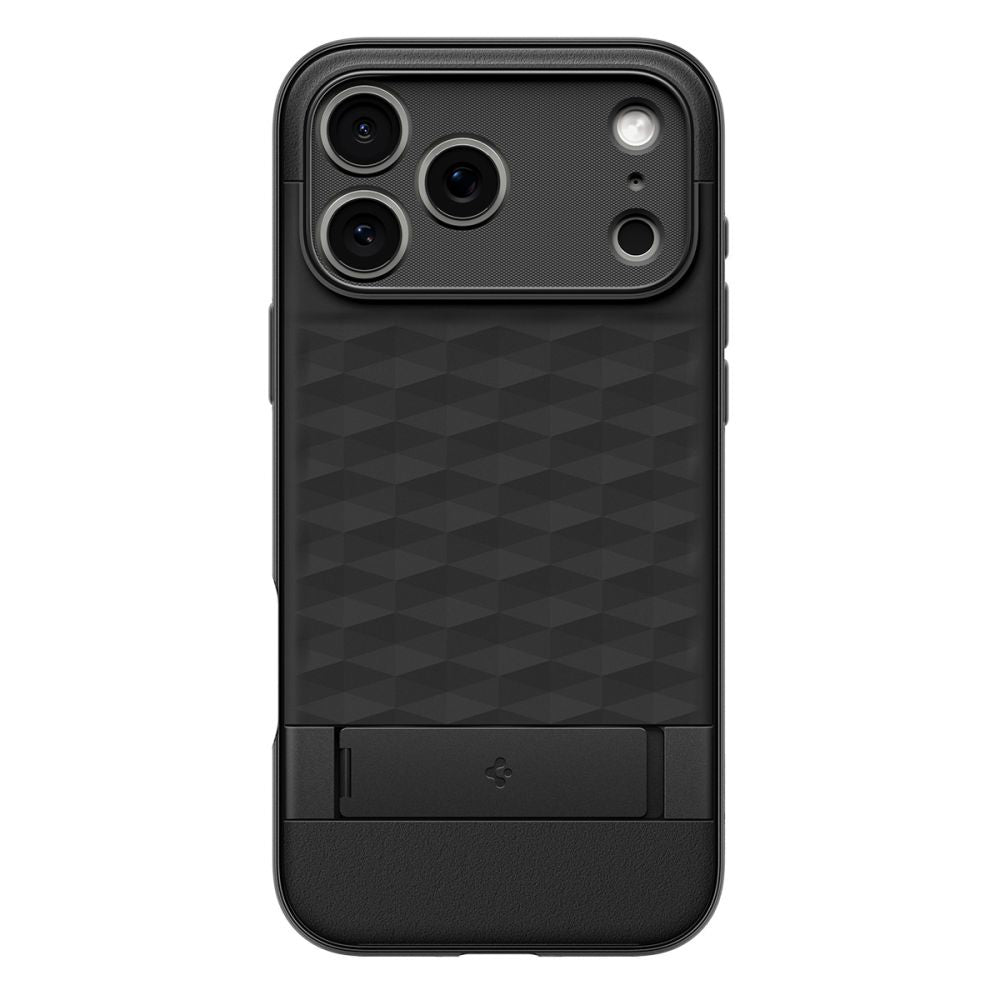 Калъф MagSafe за Apple iPhone 17 Pro, Spigen, Caseology Parallax S, Матово черен ACS09964