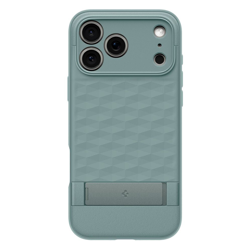 Калъф MagSafe за Apple iPhone 17 Pro, Spigen, Caseology Parallax S, Зелен