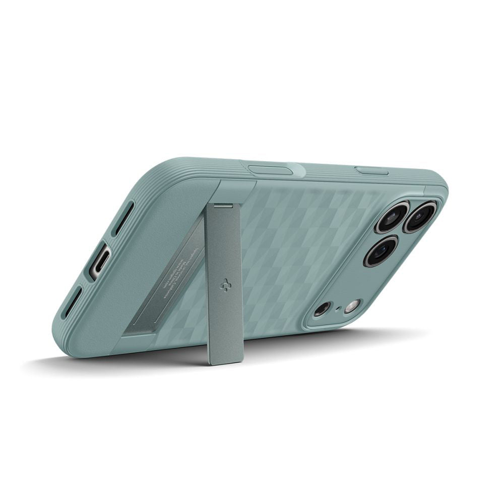 Калъф MagSafe за Apple iPhone 17 Pro, Spigen, Caseology Parallax S, Зелен