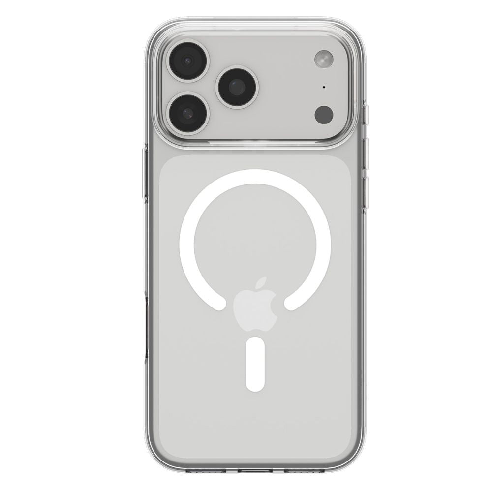 Husa MagSafe за Apple iPhone 17 Pro, Spigen, Liquid Crystal, Бяла ACS10396