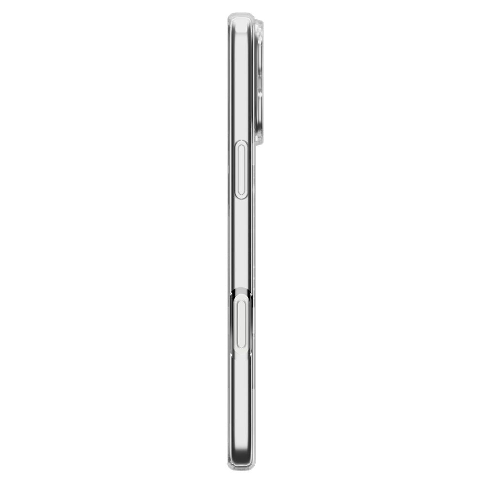 Husa MagSafe за Apple iPhone 17 Pro, Spigen, Liquid Crystal, Бяла ACS10396