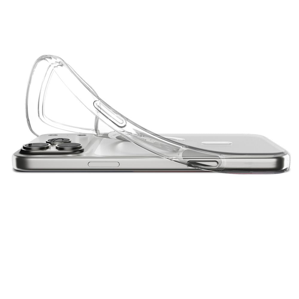 Husa MagSafe за Apple iPhone 17 Pro, Spigen, Liquid Crystal, Бяла ACS10396