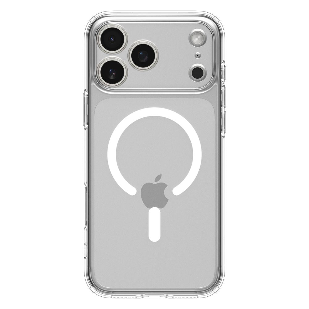 Калъф MagSafe за Apple iPhone 17 Pro, Spigen, Ultra Hybrid, Бял ACS10346