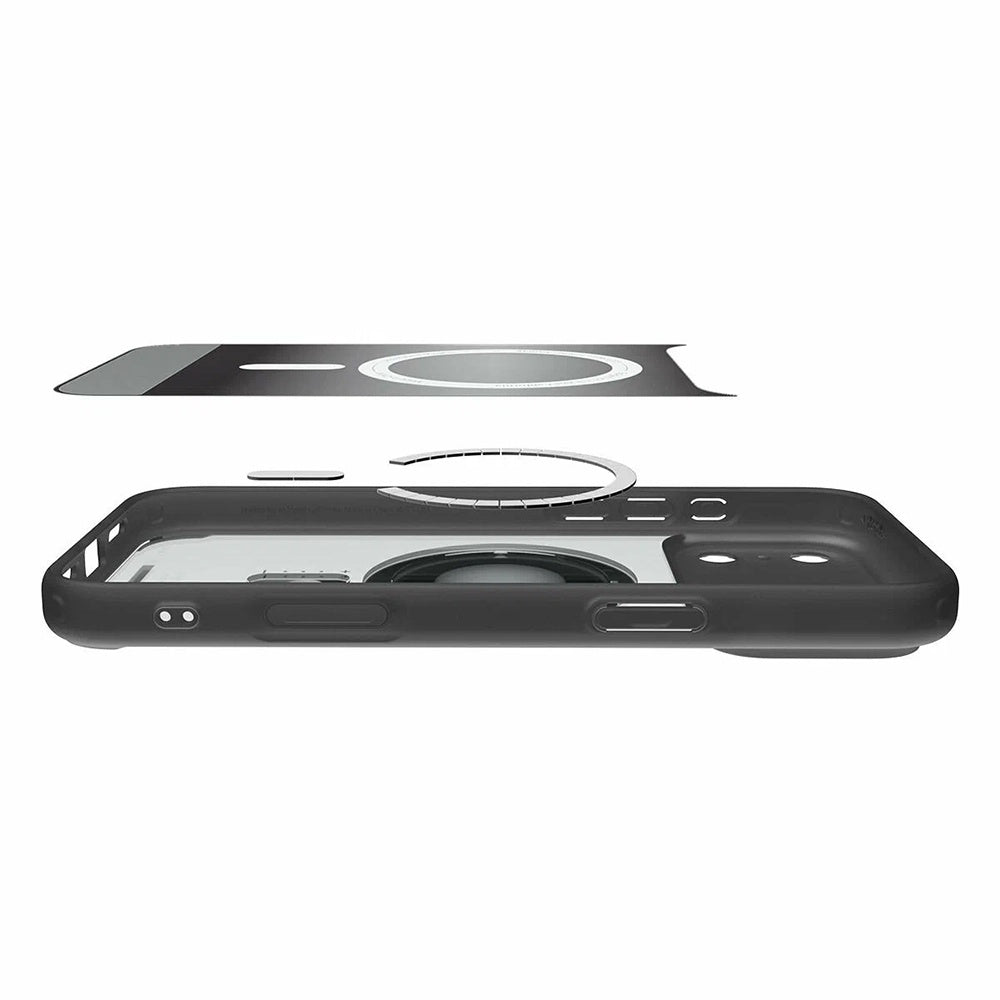 Калъф MagSafe за Apple iPhone 17 Pro, Spigen, Ultra Hybrid Classic, Черен
