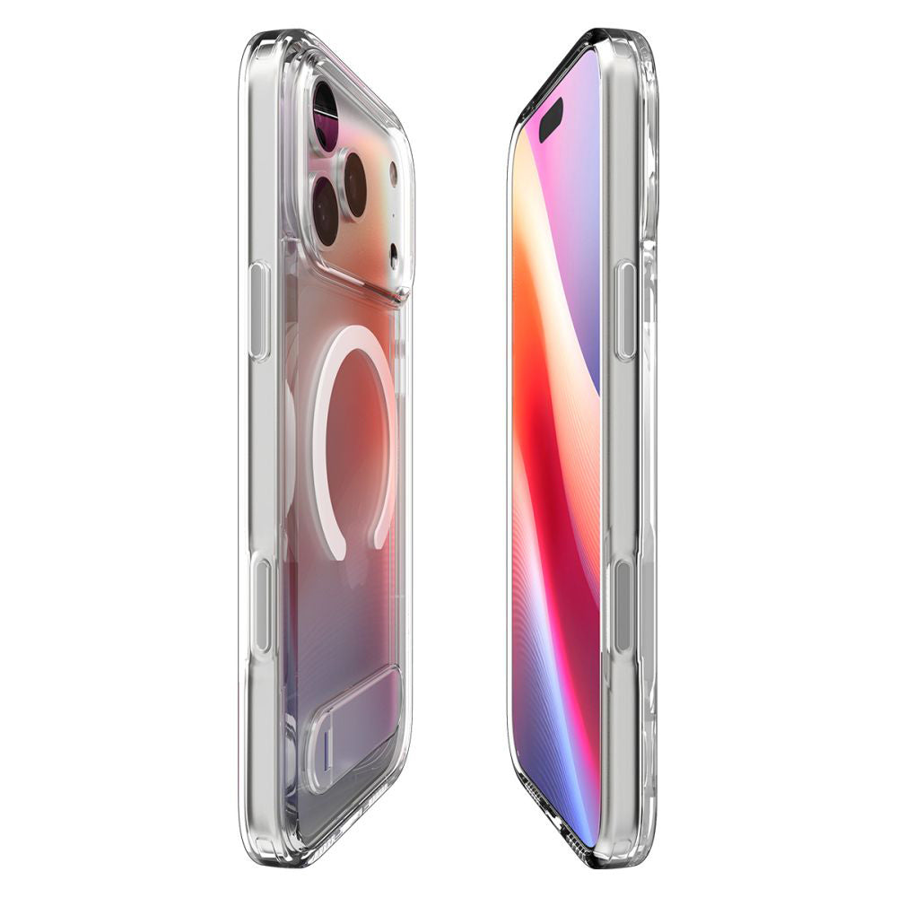 Калъф MagSafe за Apple iPhone 17 Pro, Spigen, Ultra Hybrid S, Прозрачен ACS09946
