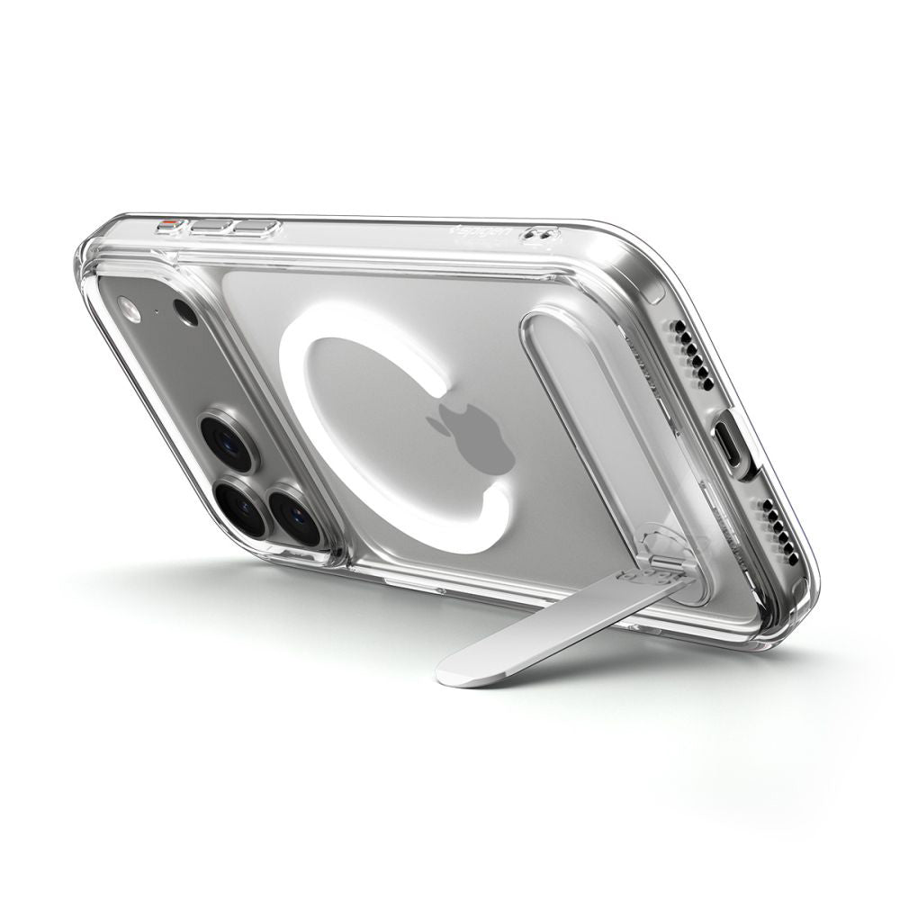 Калъф MagSafe за Apple iPhone 17 Pro, Spigen, Ultra Hybrid S, Прозрачен ACS09946