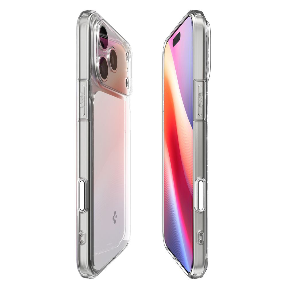 Калъф MagSafe за Apple iPhone 17 Pro, Spigen, Ultra Hybrid T, Бял ACS10344