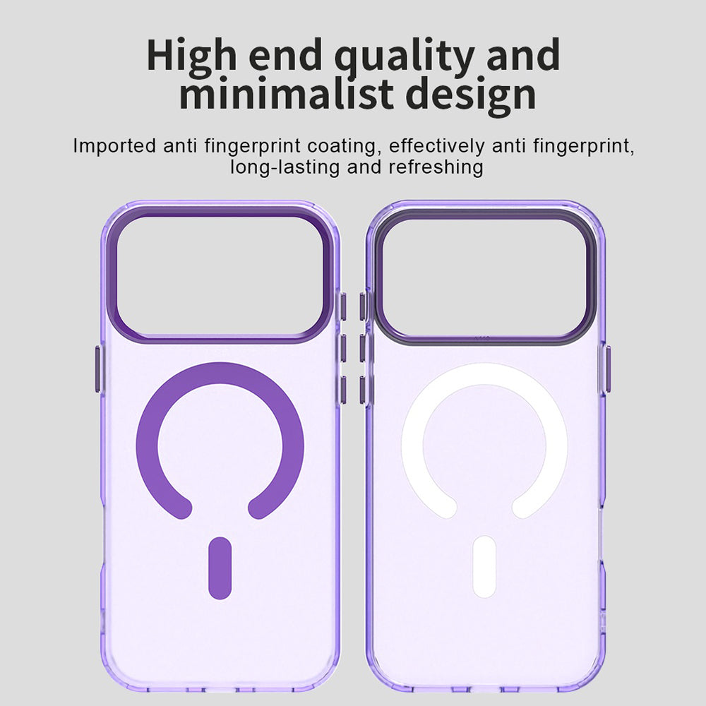 Калъф MagSafe за Apple iPhone 17 Pro, Techsuit, CandyCase, Лилав