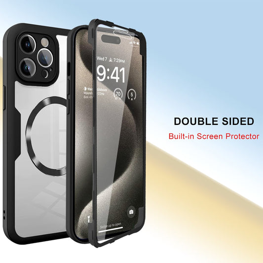 MagSafe Case for Apple iPhone 17 Pro, Techsuit, ColorVerse 360, Pink