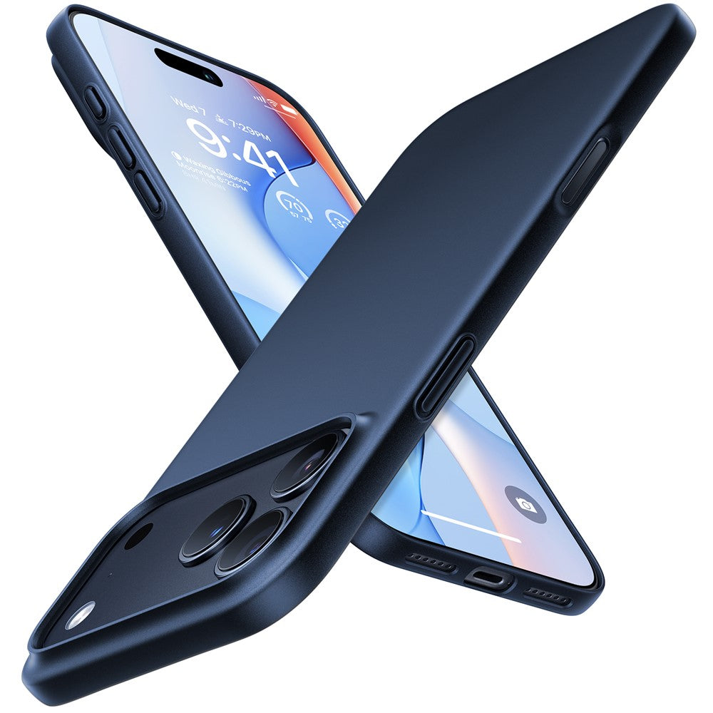 Калъф MagSafe за Apple iPhone 17 Pro, Torras, SlimFit, Тъмносин