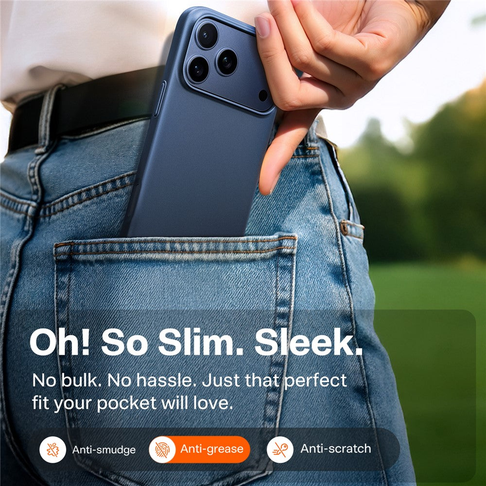 Калъф MagSafe за Apple iPhone 17 Pro, Torras, SlimFit, Тъмносин