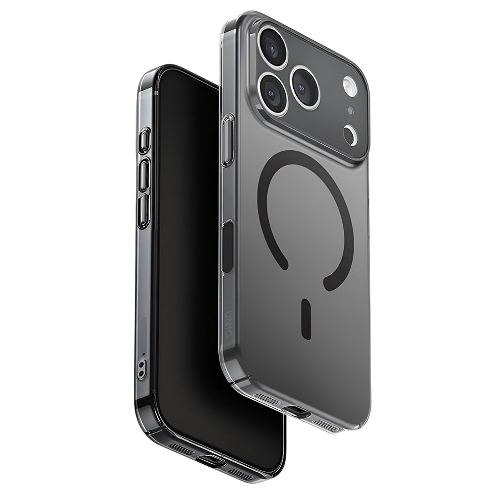 Калъф MagSafe за Apple iPhone 17 Pro, UNIQ, AirSuit MagClick, Черен