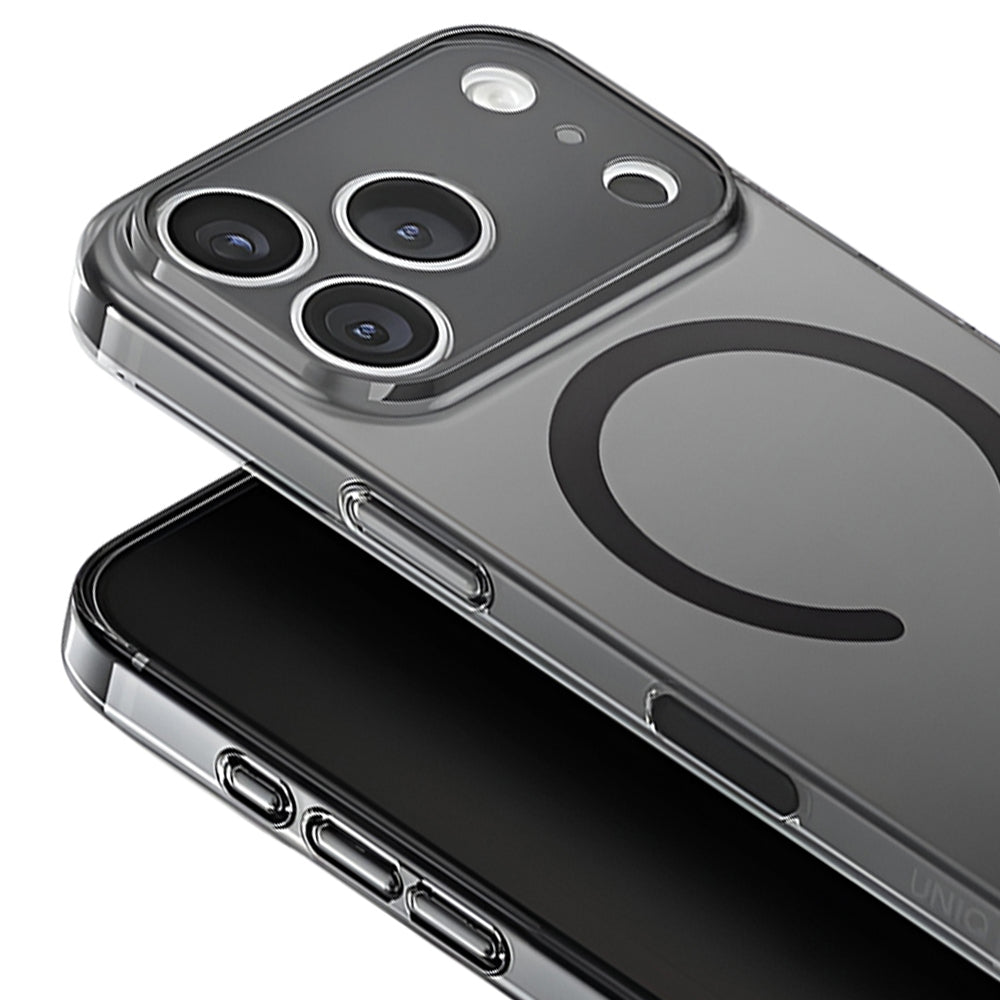 Калъф MagSafe за Apple iPhone 17 Pro, UNIQ, AirSuit MagClick, Черен