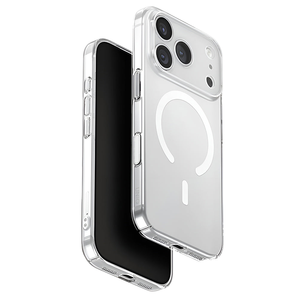 Калъф MagSafe за Apple iPhone 17 Pro, UNIQ, AirSuit MagClick, Прозрачен