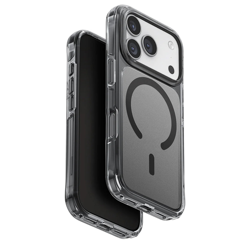 Калъф MagSafe за Apple iPhone 17 Pro, UNIQ, LifePro Xtreme MagClick, Черен