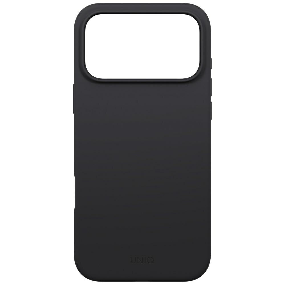 Калъф MagSafe за Apple iPhone 17 Pro, UNIQ, Lino MagClick, Черен